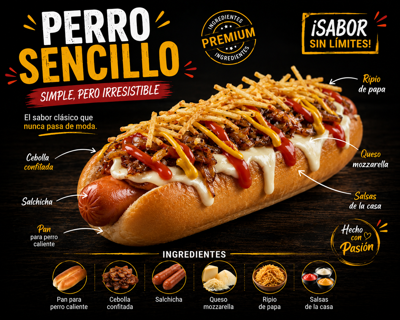Perro sencillo